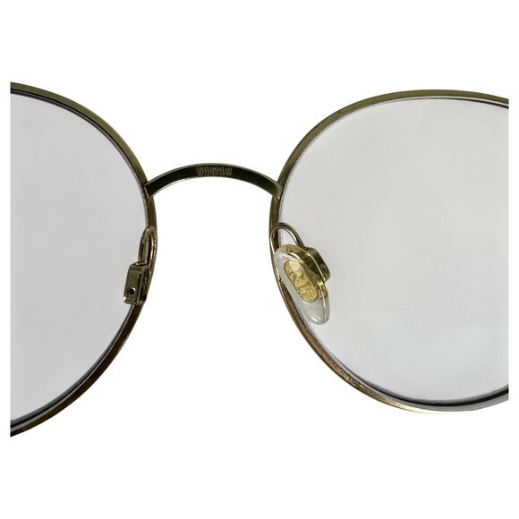 Ralph Lauren 5116T Gold Frame Round Lens Glasses Eyeglasses Frames -Needs lenses - Picture 6 of 6